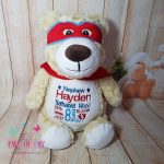 Personalised teddy