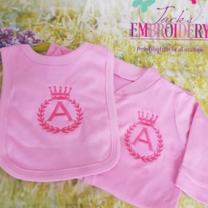 BIB AND BABY GRO SET