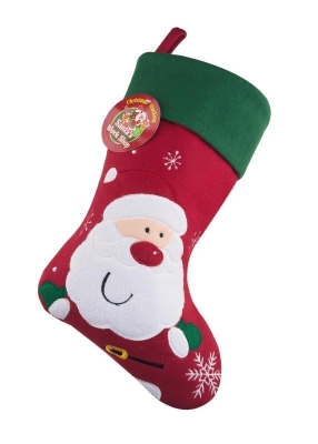 DELUX SANTA CHRISTMAS STOCKING