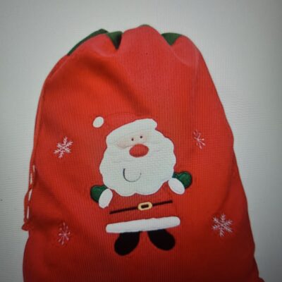 DELUXE PLUSH RED SANTA SACK