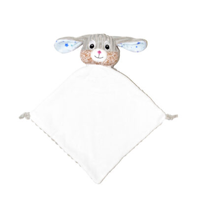 SENSORY BUNNY COMFORT BLANKET STARRY NIGHT