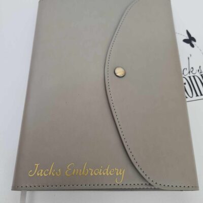 VEGAN LEATHER PERSONALISED PLANNER