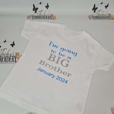 I’M GOING TO BE A BIG BROTHER