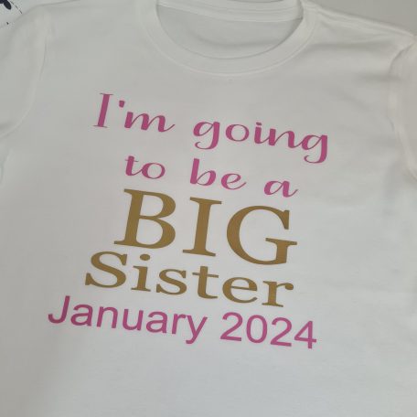 I'M GOING TO BE A BIG SISTER 