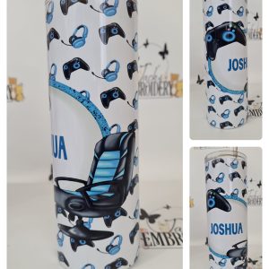 PERSONALISED GAMER GAME TUMBLER