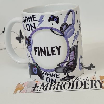 PERSONALISED GAMER GAME MUG