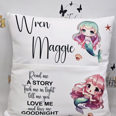 PERSONALISED READING CUSHION
