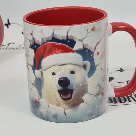 CHRISTMAS POLAR BEAR MUG