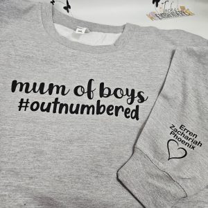 MUM OF BOYS SWEATSHIRT