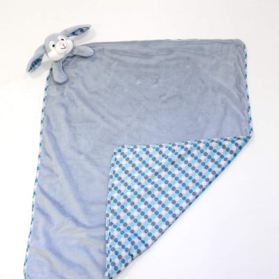 BLUE BUNNY BLANKET