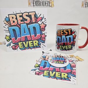 BEST DAD MUG / CARD / BADGE