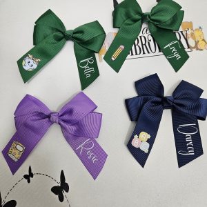 SCHOOL HAIR BOWS