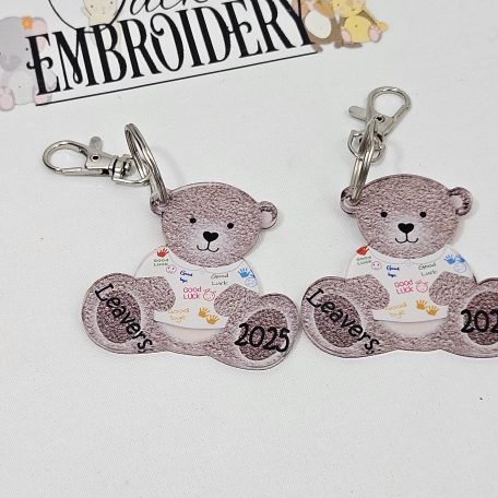LEAVERS BEAR KEY RING