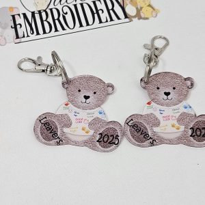 LEAVERS BEAR KEY RING