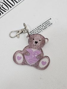 POCKET HUG BEAR KEY RING
