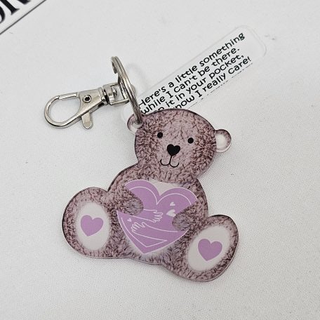 POCKET HUG BEAR KEY RING