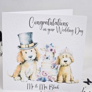 WEDDING CARD - DOG
