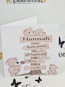 NEW BABY CARD