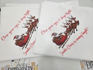 SECONDS - CHRISTMAS EVE PILLOWCASES