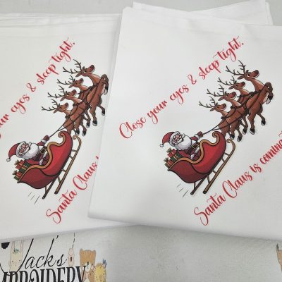 SECONDS - CHRISTMAS EVE PILLOWCASES