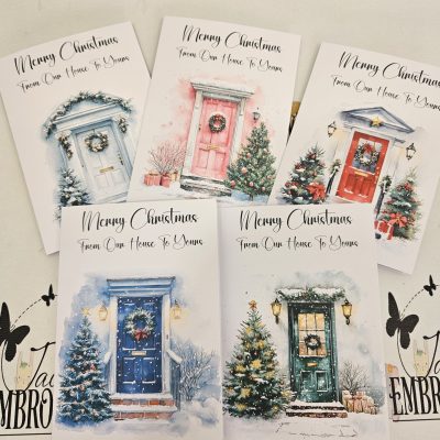 FRONT DOOR CHRISTMAS CARDS