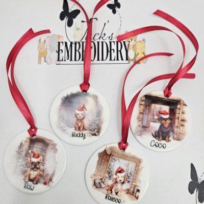 PERSONALISED PET TREE DECORATION