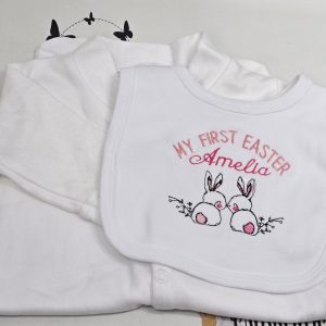 EASTER BIB / BABYGRO