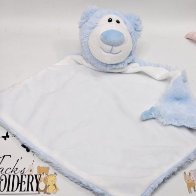 BLUE BEAR COMFORT BLANKET