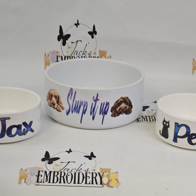 CERAMIC PET BOWLS